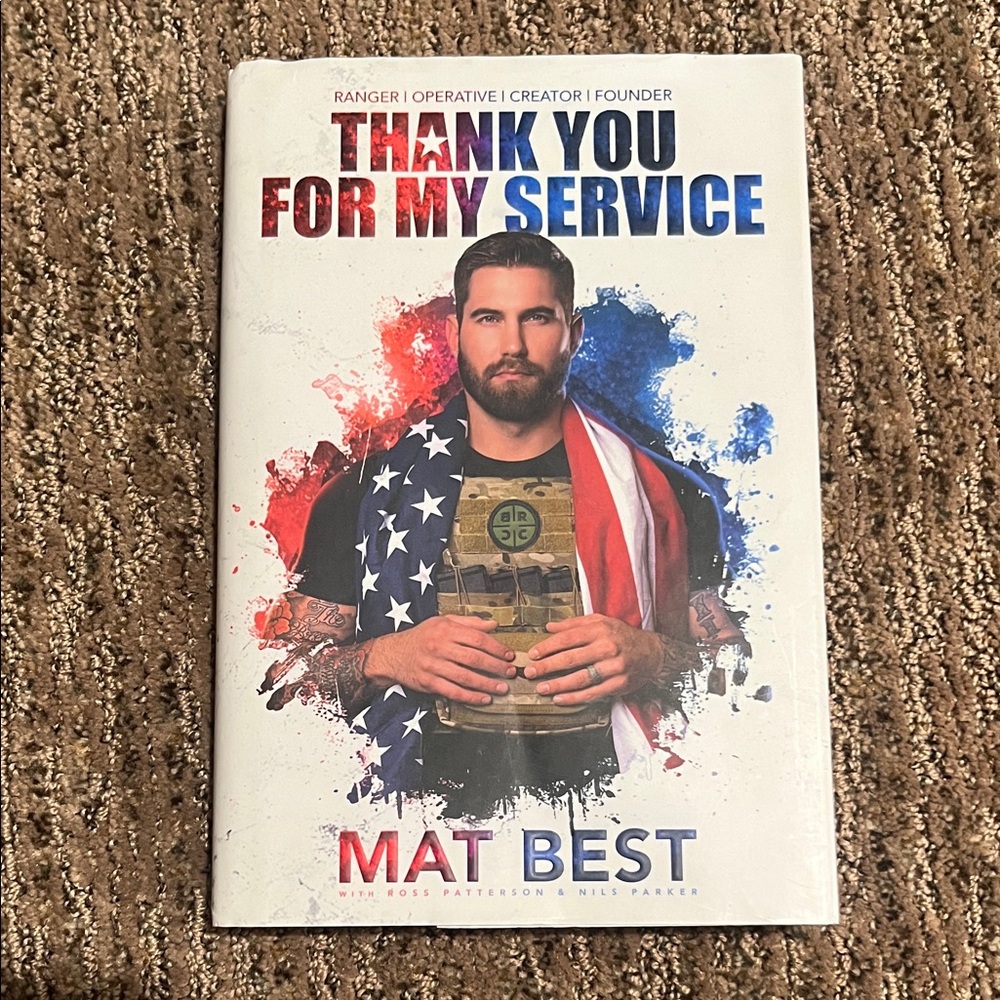 Thank You For My Service Book by Mat Best